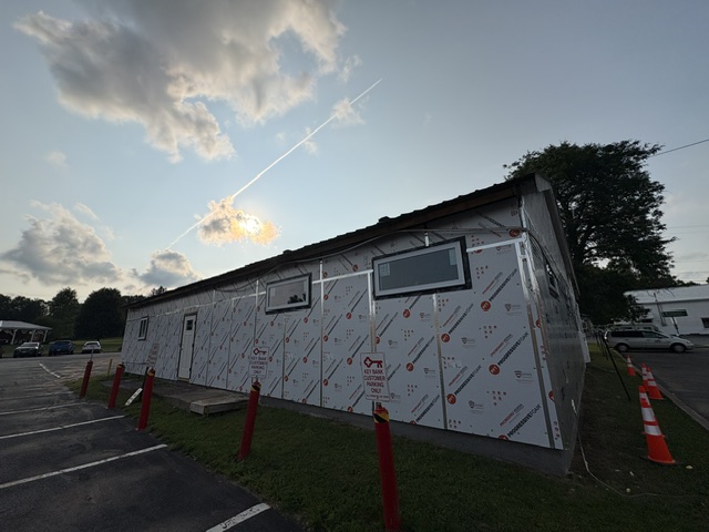 New windows and doors