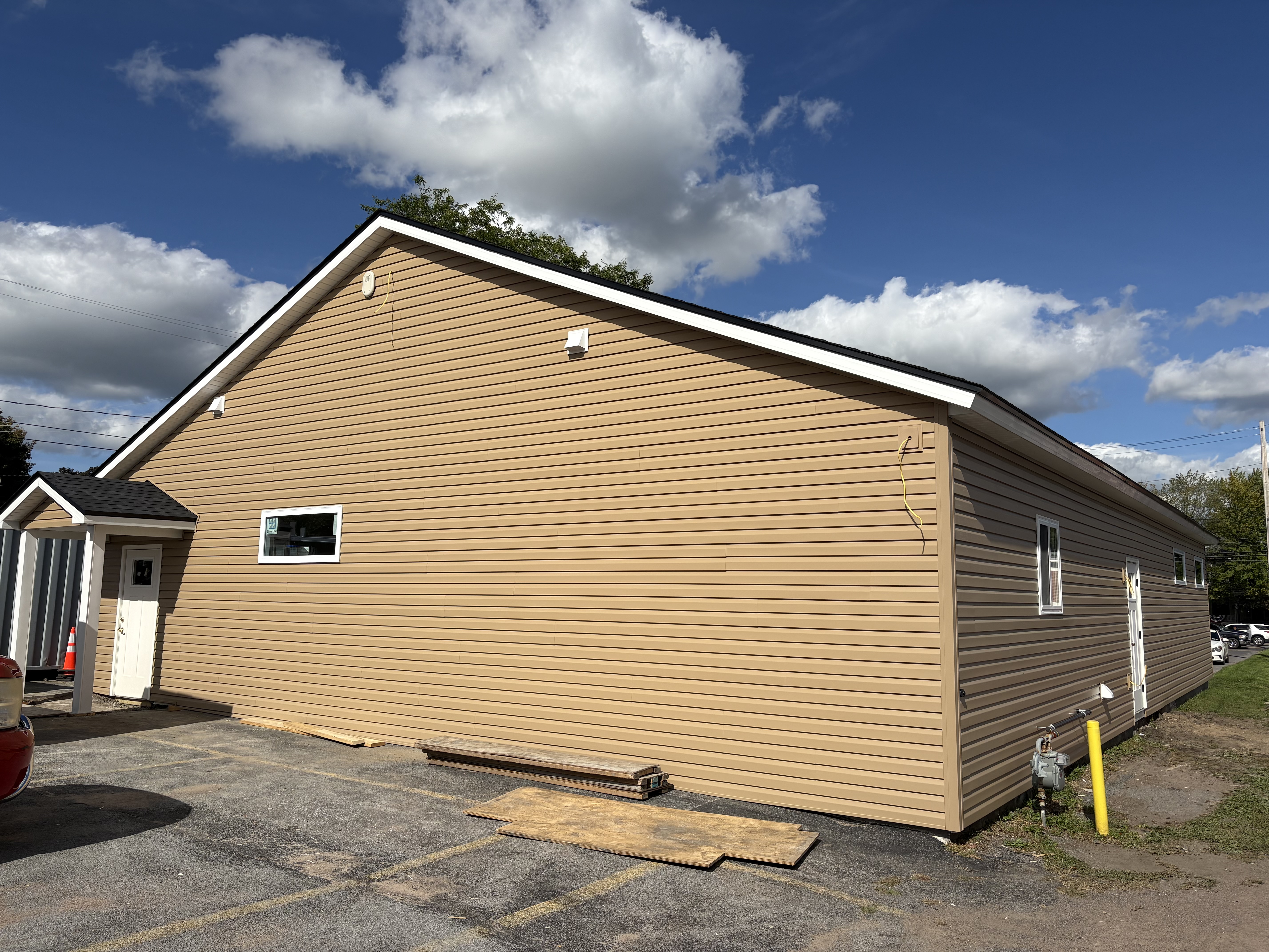 New Exterior Siding